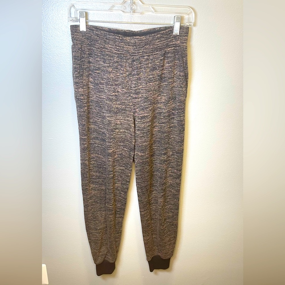 Aritzia Wilfred Free Women's Heathered Brown Joggers‎ Sweatpants Size Small